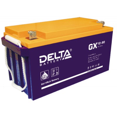 GEL аккумулятор DELTA GX 12-80